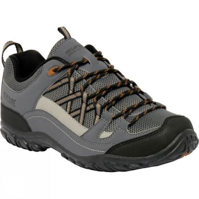 Zapatillas Trekking Regatta Edgepoint II Low Hombre - Gris - Chile LZE791082